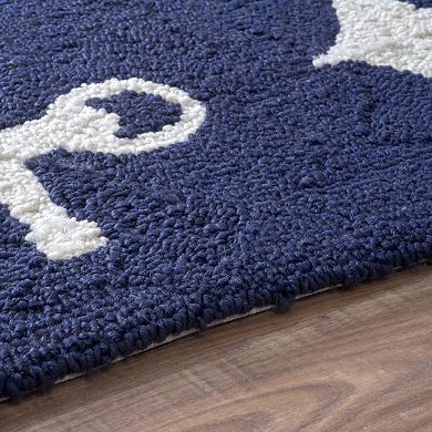 nuLOOM Air Libre Anchors Indoor Outdoor Rug