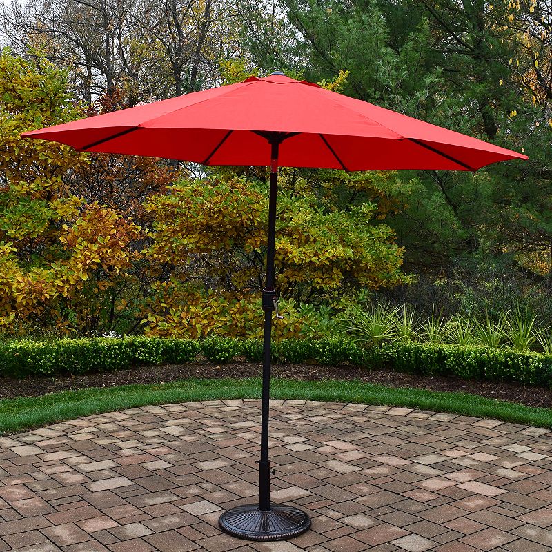9-ft. Outdoor Umbrella, Red