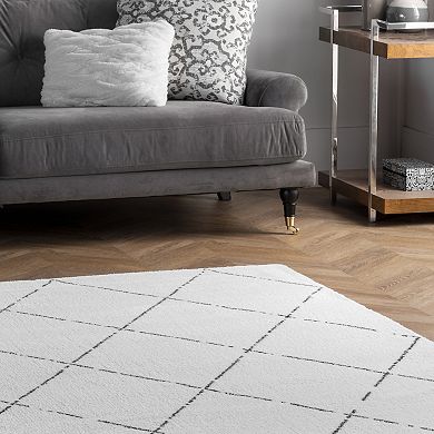 nuLOOM Cine Geo Lattice Rug