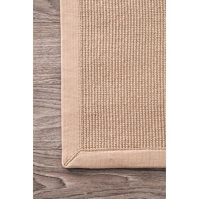 nuLOOM Eco Framed Jute Rug