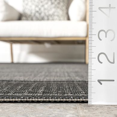 nuLOOM Framed Indoor Outdoor Rug
