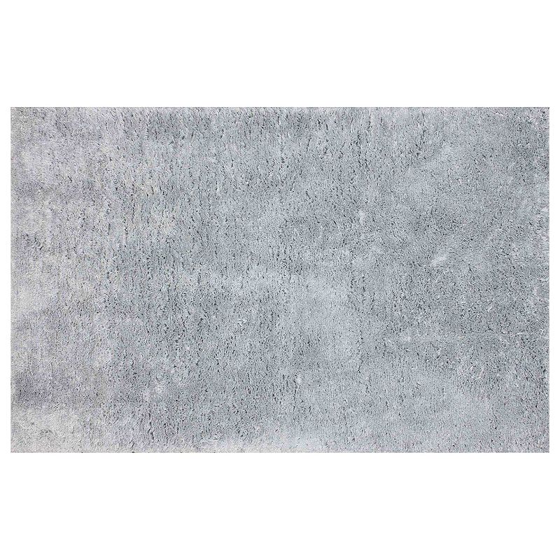 nuLOOM Solid Shag Rug, Grey, 6X9 Ft