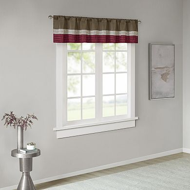 Madison Park Eastridge Window Valance - 50'' x 18''