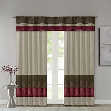 Madison Park Eastridge Window Valance - 50'' x 18''