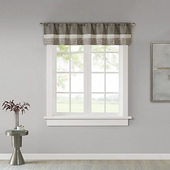 Madison Park Eastridge Window Valance - 50'' x 18''