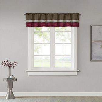 Madison Park Eastridge Window Valance - 50'' x 18''