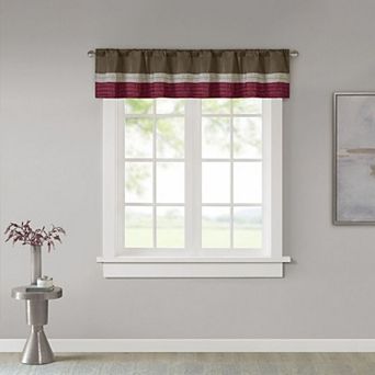 Madison Park Eastridge Window Valance - 50'' x 18''