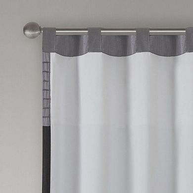 Madison Park Eastridge Light Filtering 1-Panel Window Curtain - 50'' x 84''