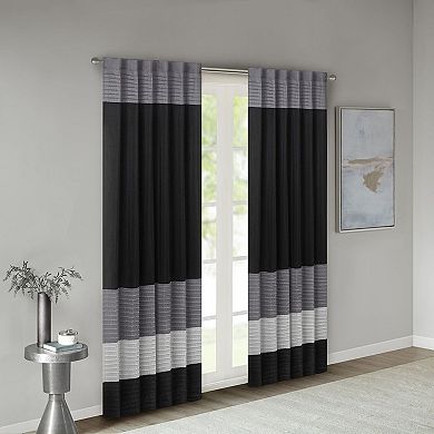 Madison Park Eastridge Light Filtering 1-Panel Window Curtain - 50'' x 84''