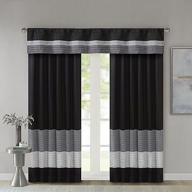 Madison Park Eastridge Light Filtering 1-Panel Window Curtain - 50'' x 84''