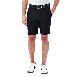 Men's Haggar In Motion Melange Flat-Front Shorts