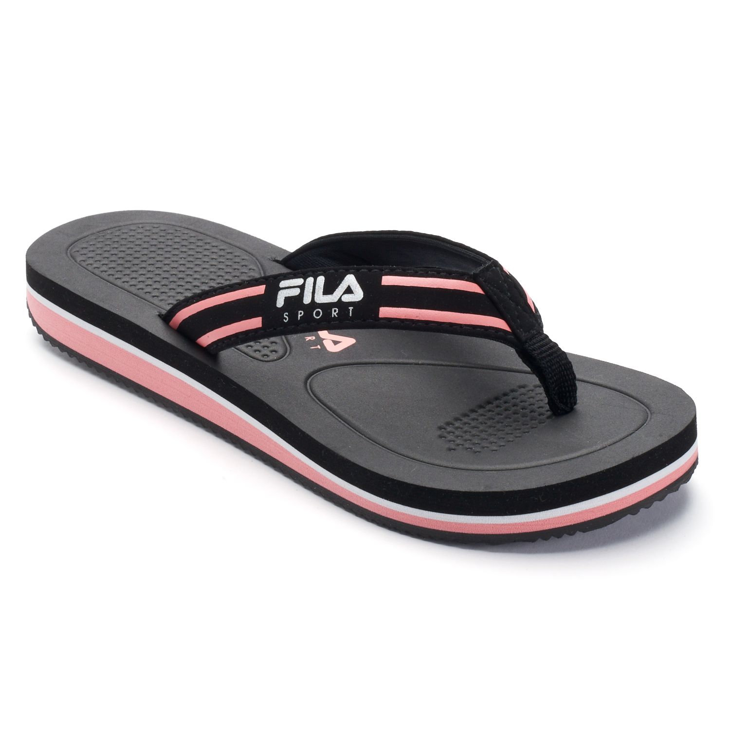 womens fila flip flops