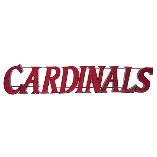Louisville Cardinals Recycled Metal Wall Décor