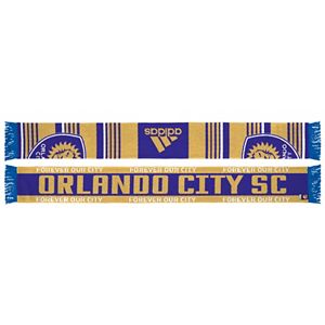 Adult adidas Orlando City SC Team Slogan Scarf