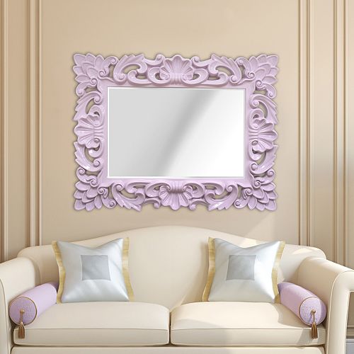 Stratton Home Decor Elegant Ornate Wall Mirror