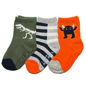 Baby / Toddler Carter's 3-pk. Dino & Monster Socks