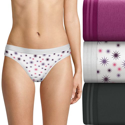 Women S Hanes Ultimate® 3 Pack Constant Comfort X Temp Bikini Panties 42xt