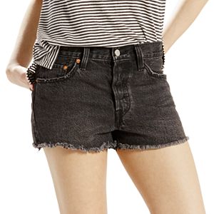 Women's Levi's 501 Ripped Jean Shorts