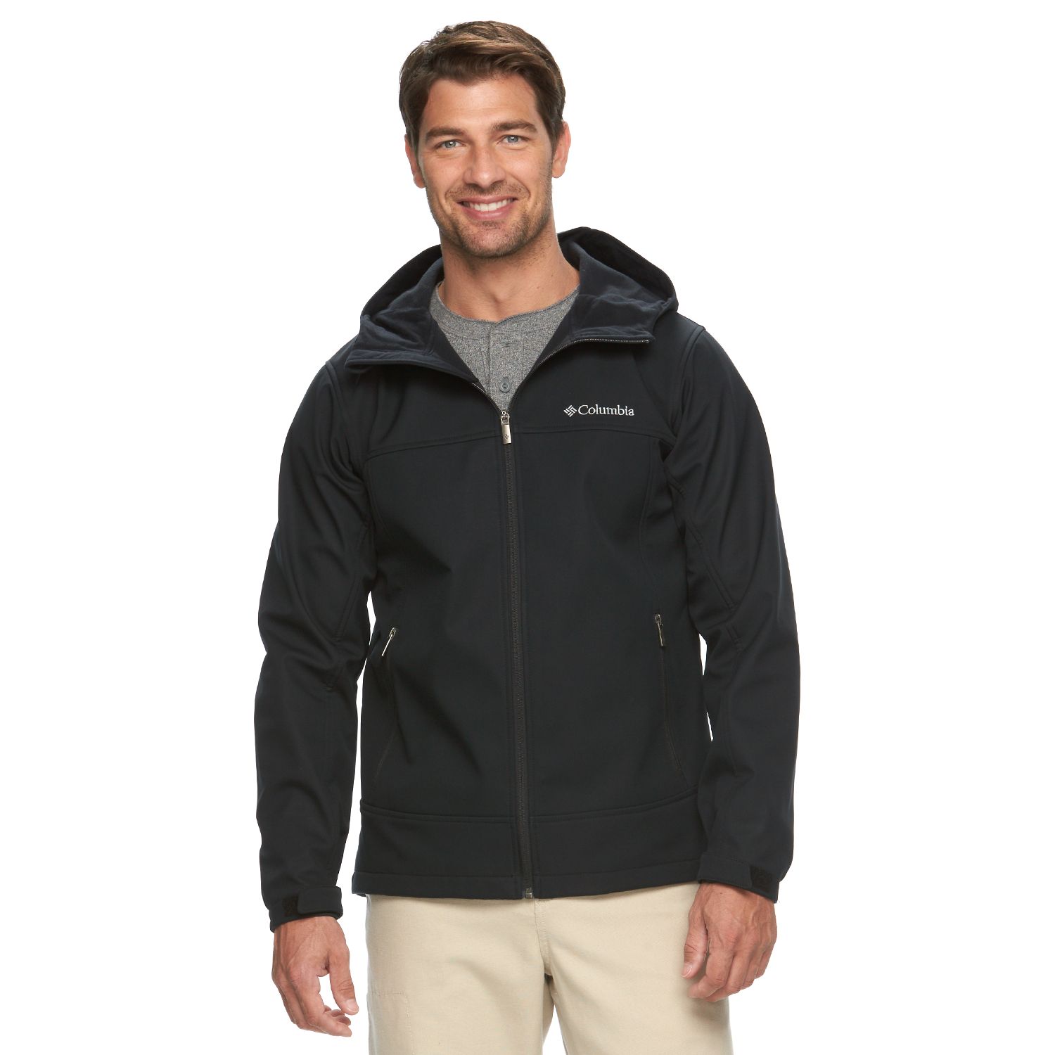 columbia smooth spiral hooded softshell jacket