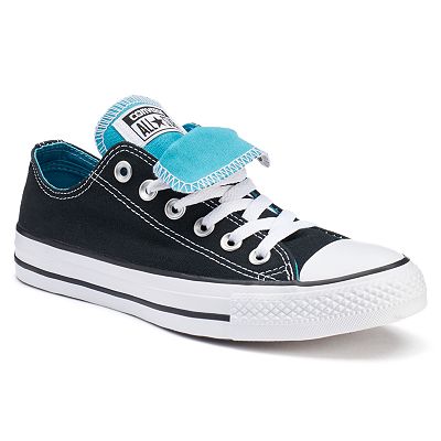 Black and white converse kohls best sale