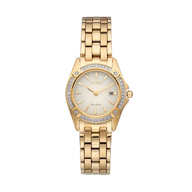 Citizen Eco Drive Women s Silhouette Crystal Stainless Steel Watch