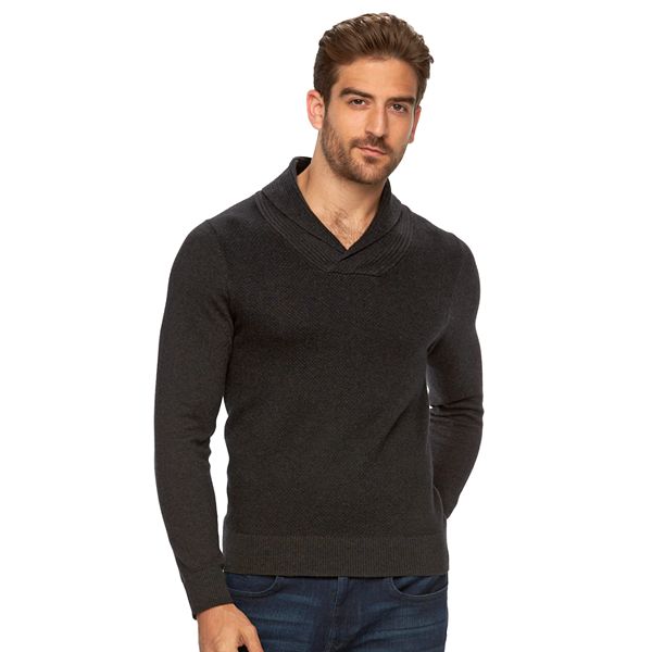 Anthony Slim-Fit Cashmere-Blend Shawl-Collar Sweater