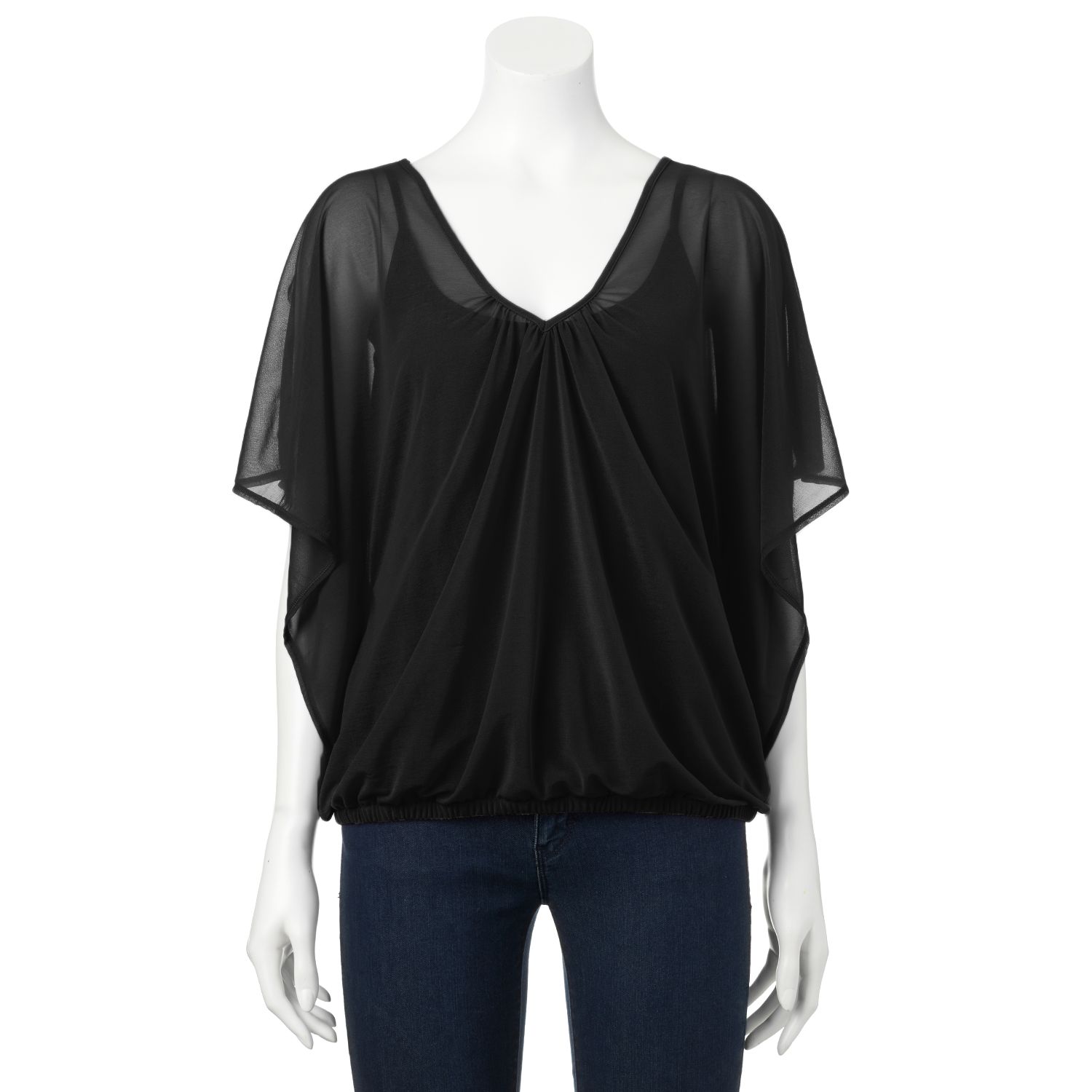 banded bottom tops kohls