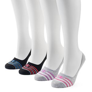 Women's Champion 4-pk. Striped No-Show Liner Socks