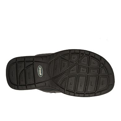 Dr. Scholl's Gordon Men's Leather Slide Sandals