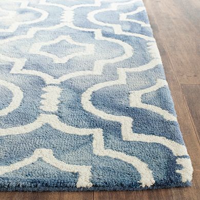 Safavieh Jefferson Quatrefoil Dip-Dyed Wool Rug