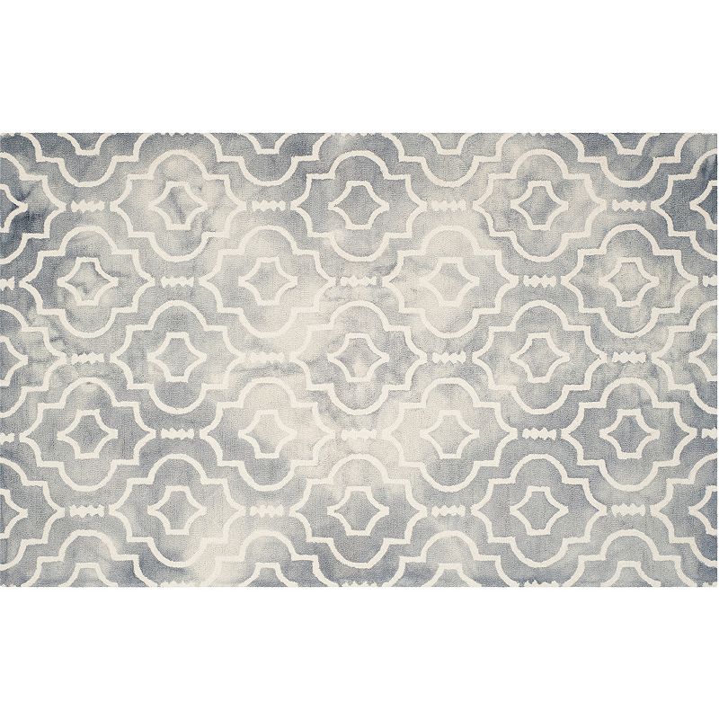 Safavieh Jefferson Quatrefoil Dip-Dyed Wool Rug, Multicolor, 4X6 Ft