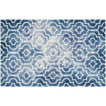 Safavieh Jefferson Quatrefoil Dip-Dyed Wool Rug