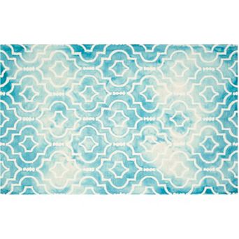 Safavieh Jefferson Quatrefoil Dip-Dyed Wool Rug