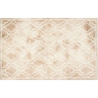 Safavieh Crosby Framed Quatrefoil Dip-Dyed Wool Rug