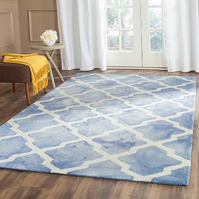 Safavieh Morrison Lattice Dip-Dyed Wool Rug