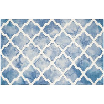 Safavieh Morrison Lattice Dip-Dyed Wool Rug