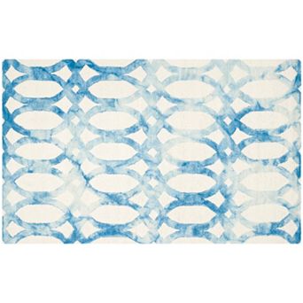 Safavieh Hendrix Geometric Dip-Dyed Wool Rug