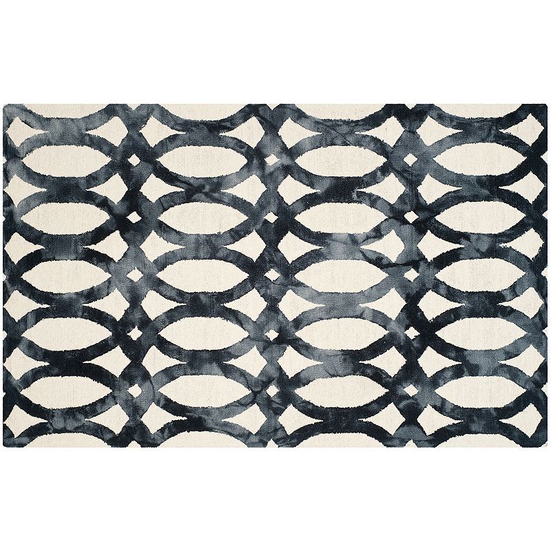 Safavieh Hendrix Geometric Dip-Dyed Wool Rug, Multicolor, 7Ft Sq
