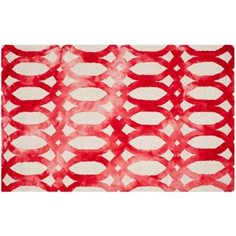 Safavieh Hendrix Geometric Dip-Dyed Wool Rug