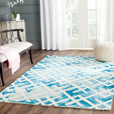 Safavieh Chaz Lattice Dip-Dyed Wool Rug