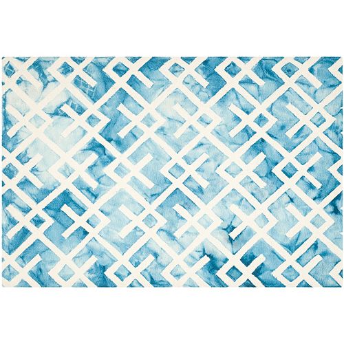 Safavieh Chaz Lattice Dip-Dyed Wool Rug