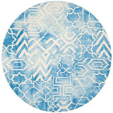 Safavieh Hardin Geometric Dip-Dyed Wool Rug