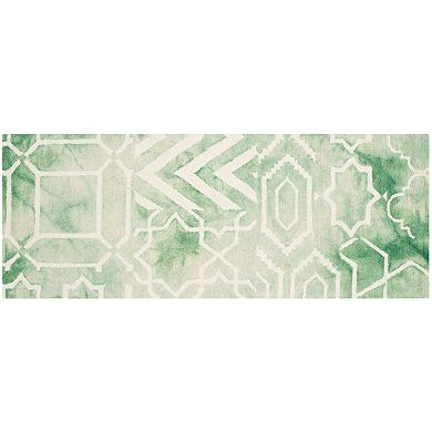 Safavieh Hardin Geometric Dip-Dyed Wool Rug