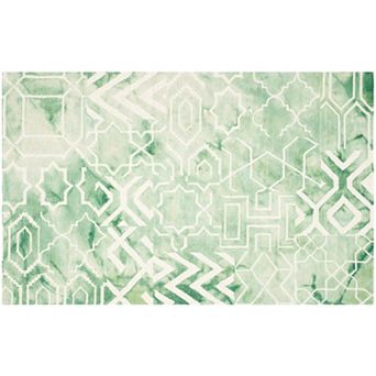 Safavieh Hardin Geometric Dip-Dyed Wool Rug
