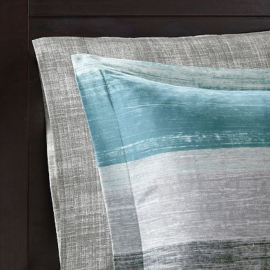 Madison Park Essentials Barret Comforter Set with Cotton Sheets