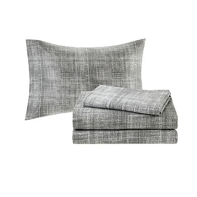 Madison Park Essentials Barret Comforter Set with Cotton Sheets