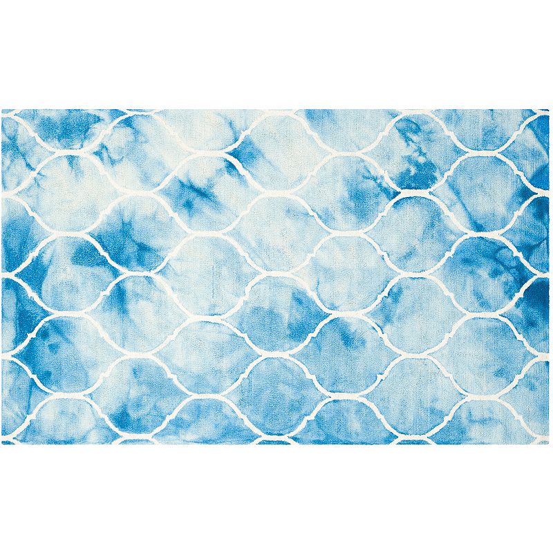 Safavieh Shankar Trellis Dip-Dyed Wool Rug, Multicolor, 8X10 Ft