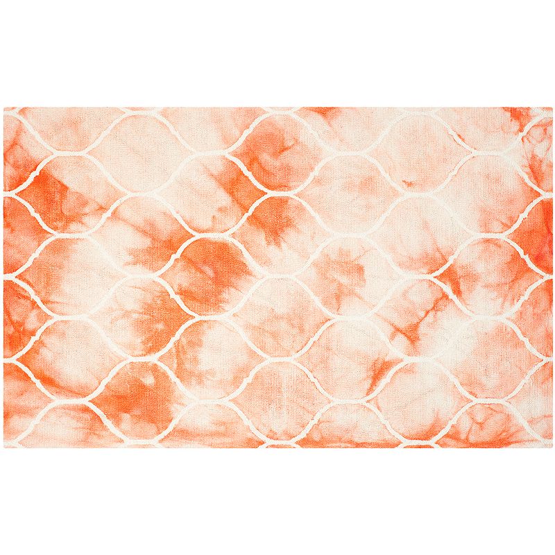 76236468 Safavieh Shankar Trellis Dip-Dyed Wool Rug, Multic sku 76236468