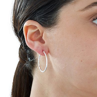 Sonoma Goods For Life™ Textured Hoop Earrings