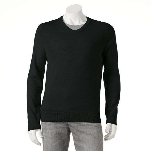 Men's Apt. 9® Modern-Fit Merino V-Neck Sweater